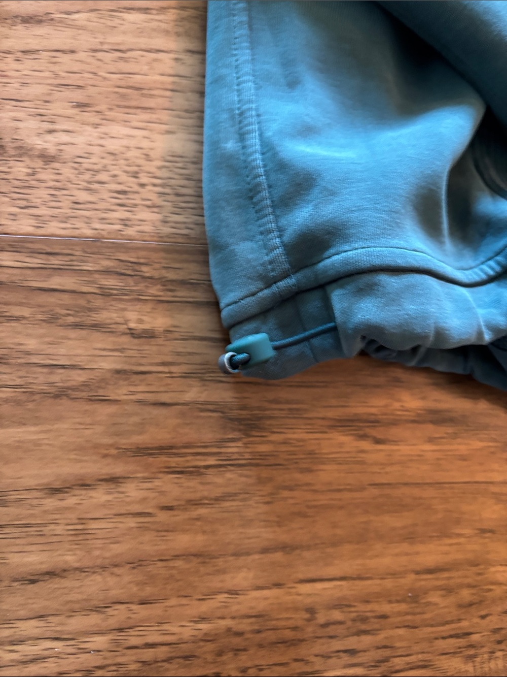 lululemon athletica teal half-zip pullover - Picture 3 of 4